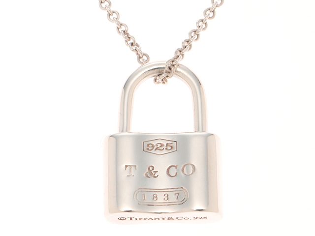 TIFFANY&Co. ティファニー 1837ロックNC/SV/9.8g ネックレス シルバー