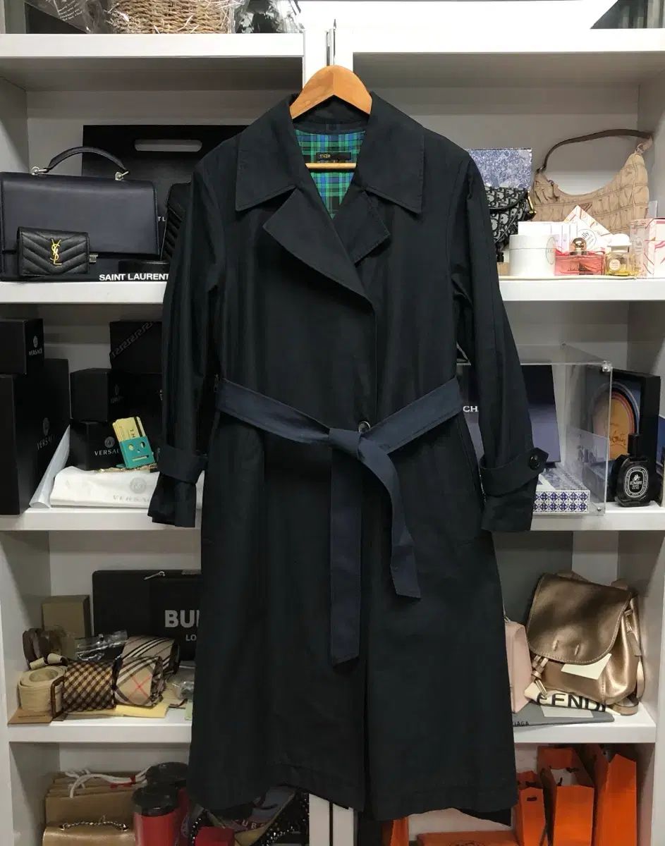 maje マージュ ベルト付き トレンチコート