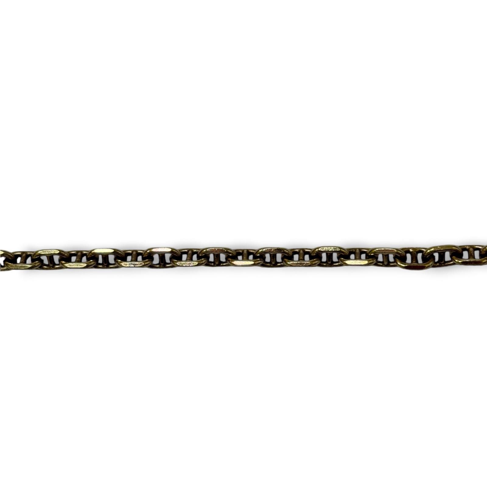 TOMWOOD Cable Chain Gold 24.5inch ケーブルチェーンゴールド