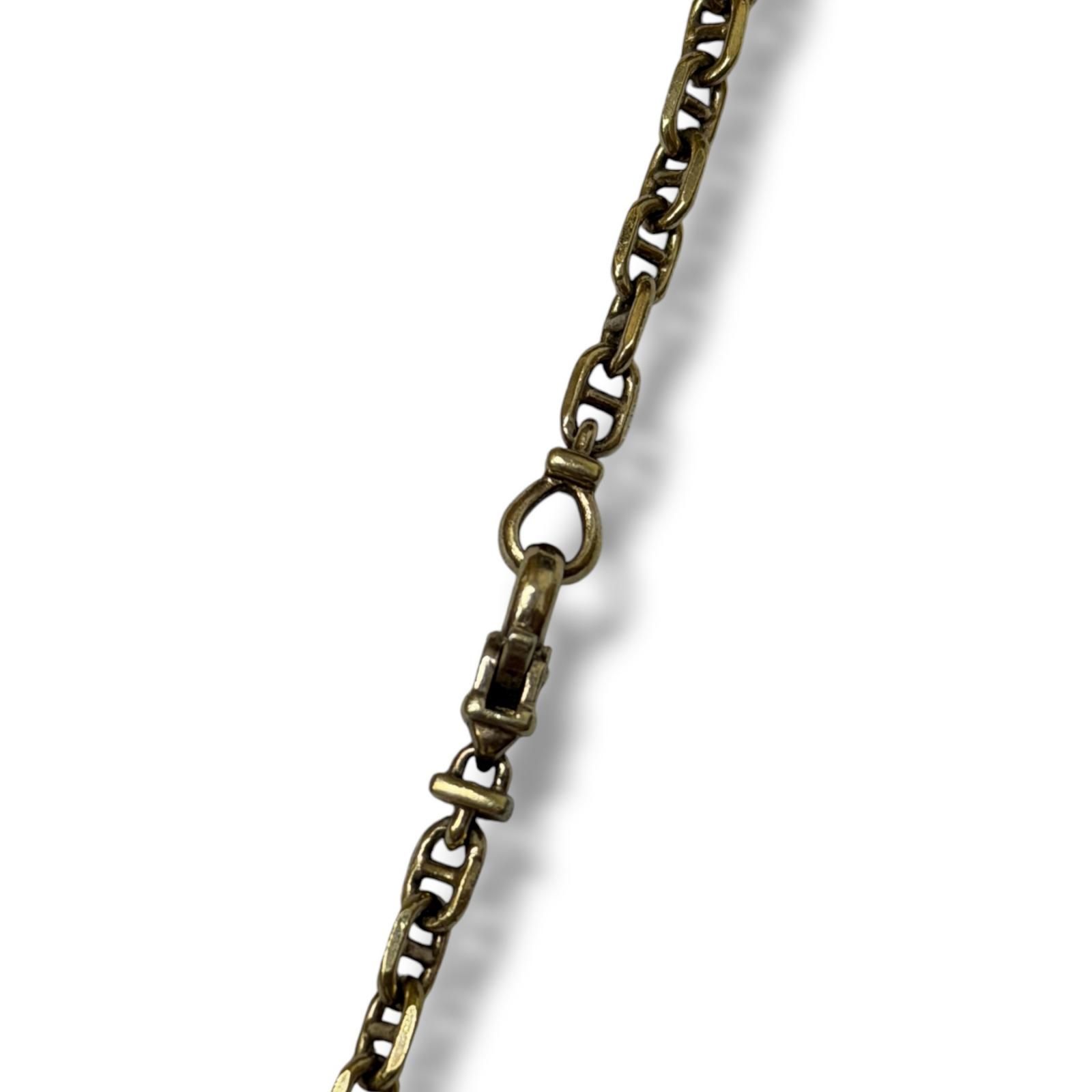 TOMWOOD ゴールド ケーブルチェーンネックレス 24.5インチ　定価12万 TOMWOOD Cable Chain Gold 24.5inch ケーブルチェーンゴールド
