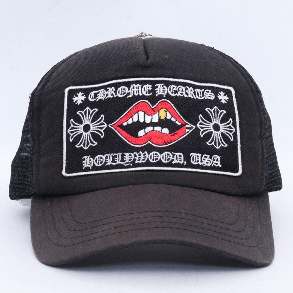 CHROME HEARTS トラッカーキャップ チョンパー ブラック - メルカリ