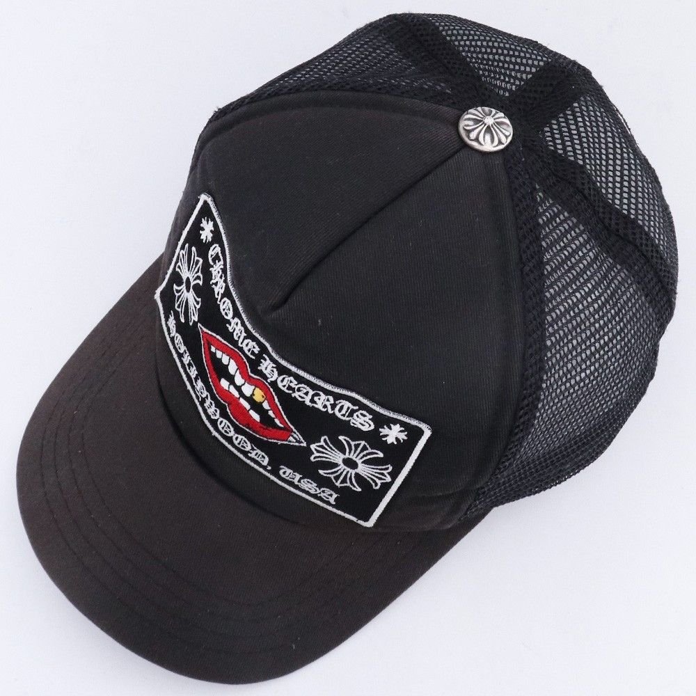 CHROME HEARTS トラッカーキャップ チョンパー ブラック - メルカリ