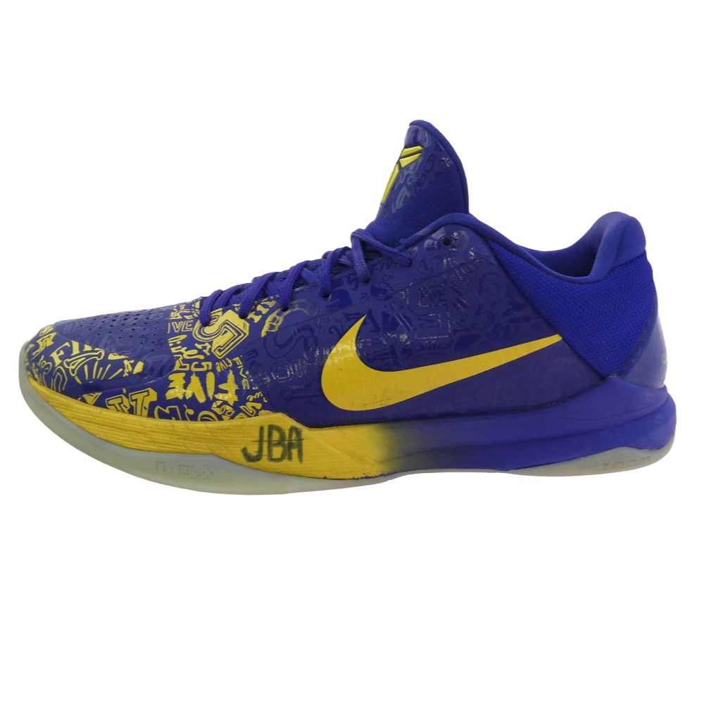 NIKE ナイキ CD4991-400 Kobe 5 Protro 5 Rings コービー5 プロトロ スニーカー パープル系 イエロー系 32cm【中古】 NIKE ナイキ CD4991-400 Kobe 5 Protro 5 Rings コービー5 プロトロ