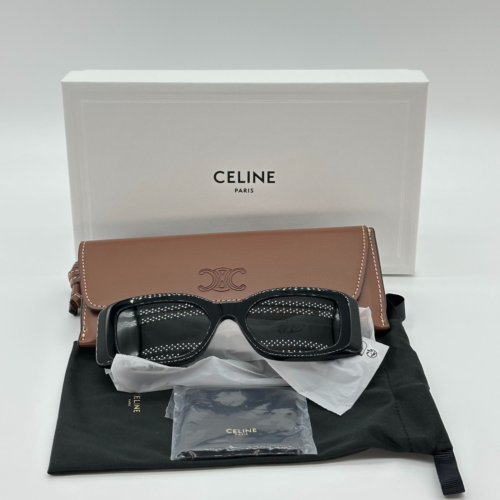 CELINE セリーヌ トリオンフ XL01 CL40282U スクエアフレーム