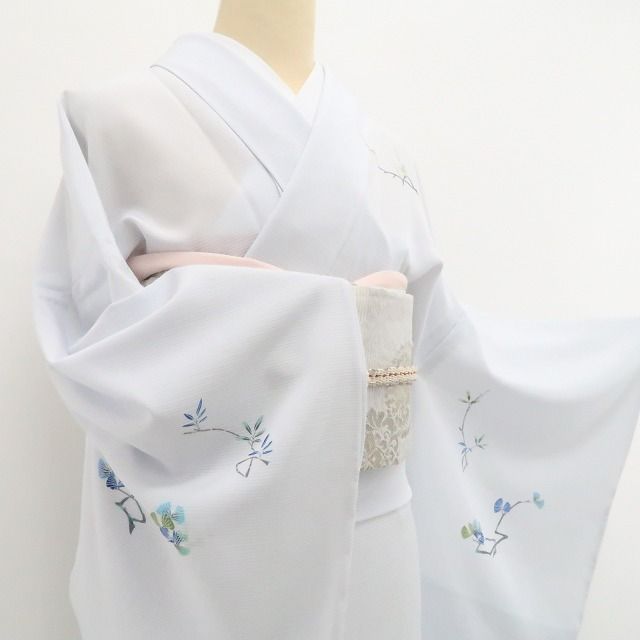 新品・夏訪問着】絽 お仕立て上がり品 上野染色デザイン研究室 夏着物