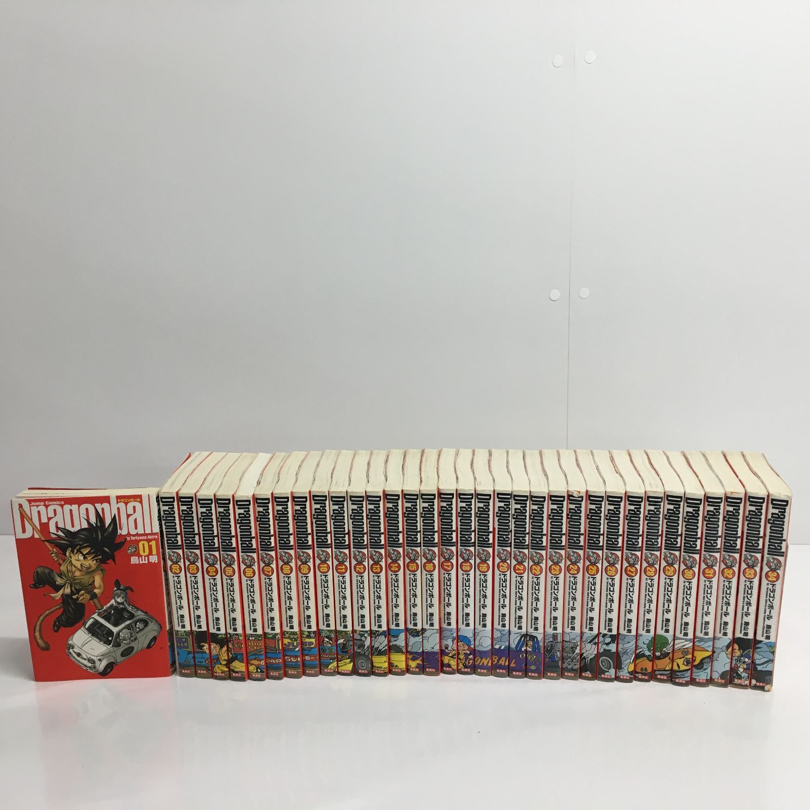 中古品】※日焼け・汚れあり ドラゴンボール 完全版 1～34巻 漫画 /y
