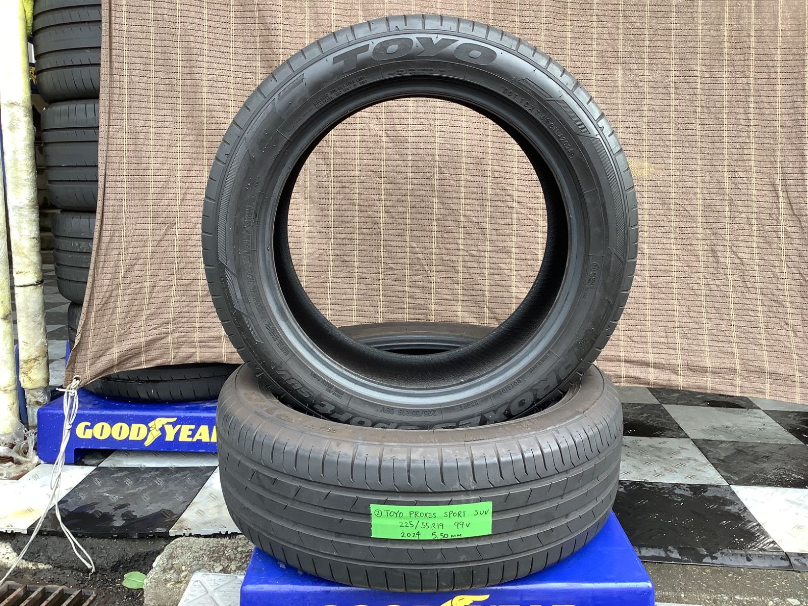 送料込み] 225/55R19 99V 2024年製 TOYO PROXES SPORT SUV トーヨー