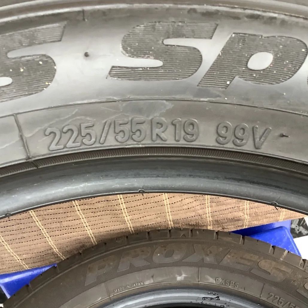 送料込み] 225/55R19 99V 2024年製 TOYO PROXES SPORT SUV トーヨー