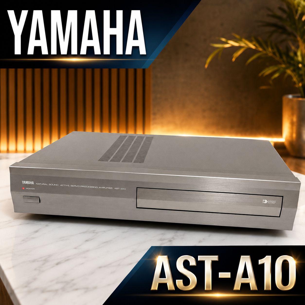 YAMAHA AST-A10 アクティブサーボプロセッシングアンプ AST-KS1