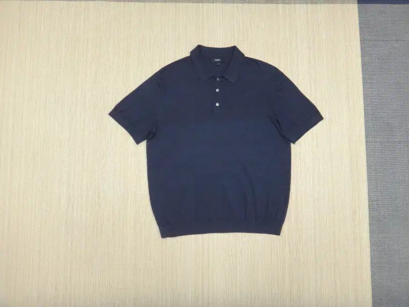 (L) セオリー メンズ 半袖 ポロ ニット