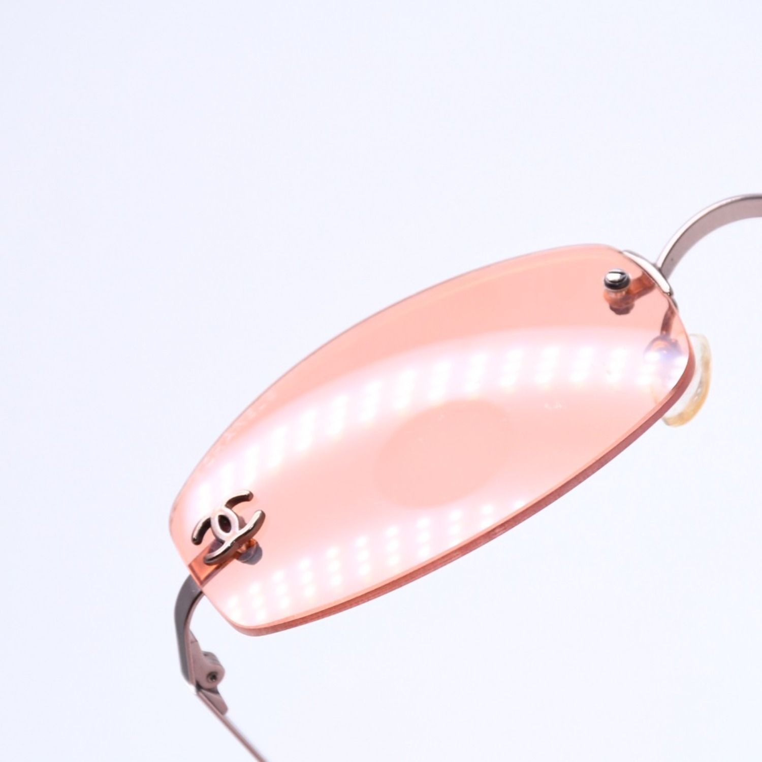 CHANEL シャネル サングラス アイウェア オレンジレンズ ココマーク