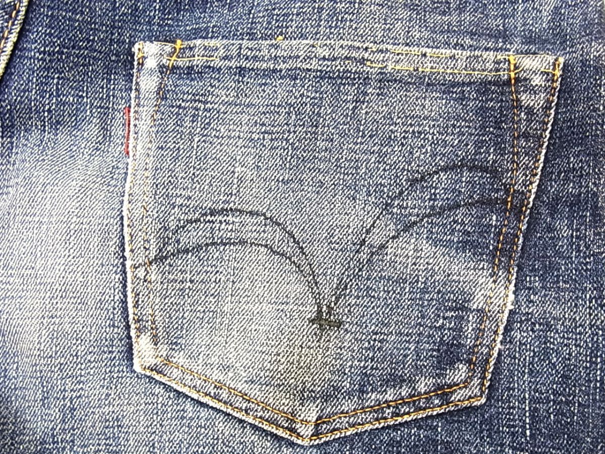☆SAMURAI JEANS サムライジーンズ 零モデル 17oz デニム W30 LOT13 赤