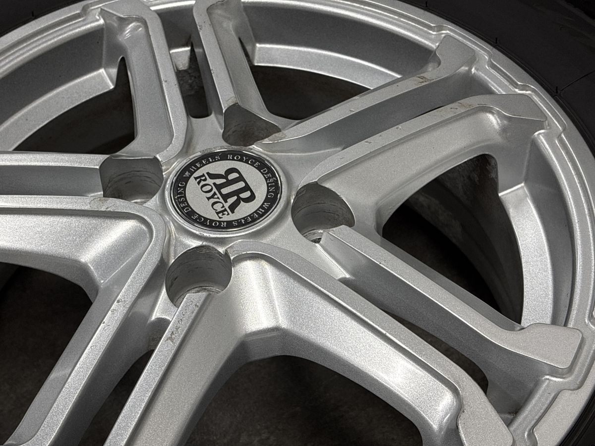 特価品】ROYCE 14in 5.5J +45 PCD100 ブリザックVRX2 165/65R14 パッソ 