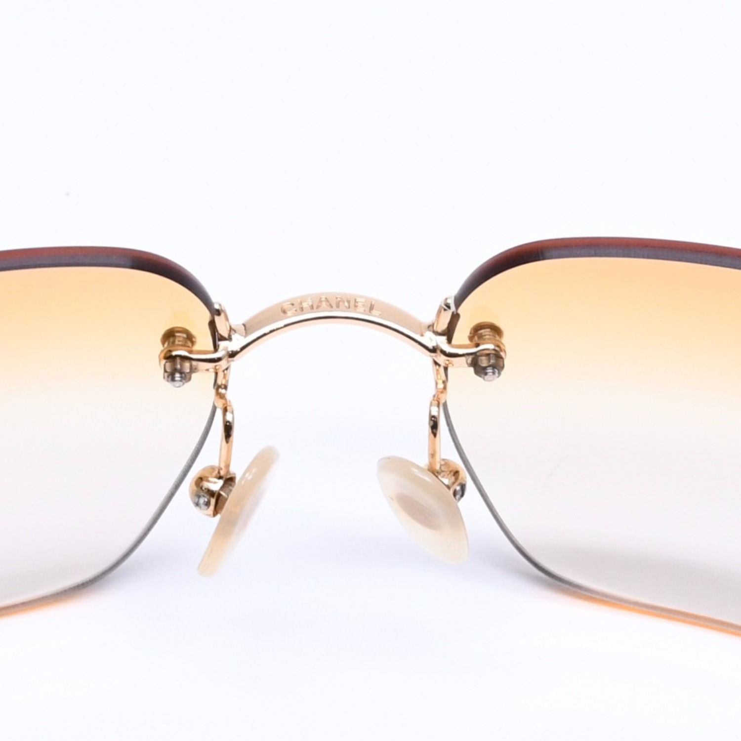 CHANEL シャネル リムレス サングラス アイウェア 4017-D c.125/56