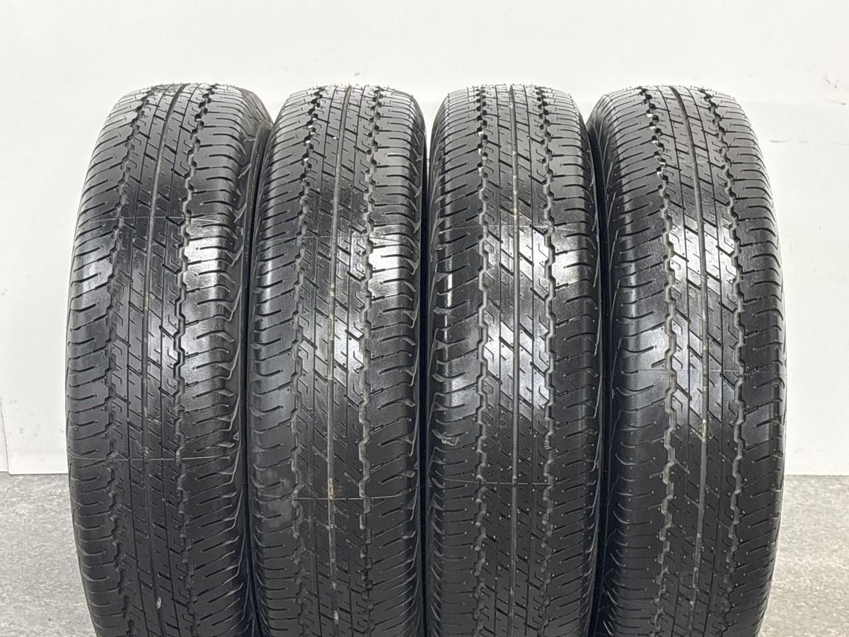ジムニーシエラ新車外し 195/80R15 2024年45週製 バリ山 新車外し品】ダンロップ グラントレック AT20 195/80R15 4本セット