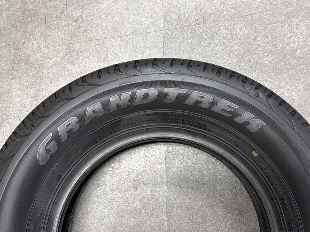 新車外し品】ダンロップ グラントレック AT20 195/80R15 4本セット