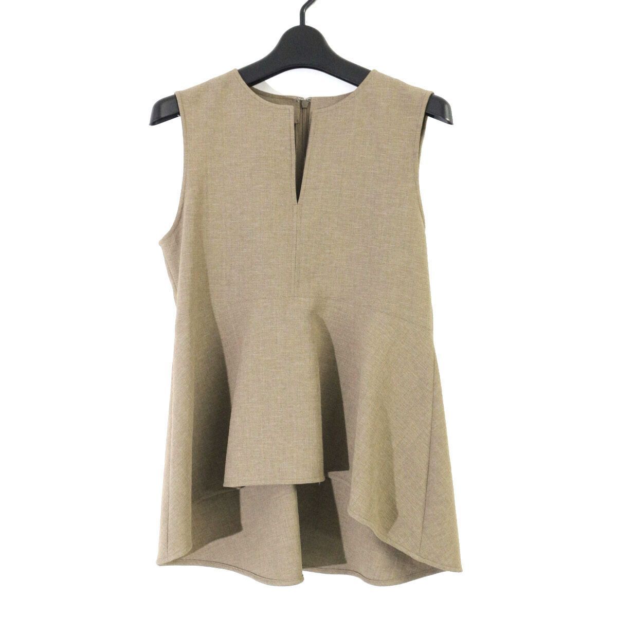 Whim Gazette ウィムガゼット 24SS ストレッチペプラムブラウス F WGZ1041404A0002