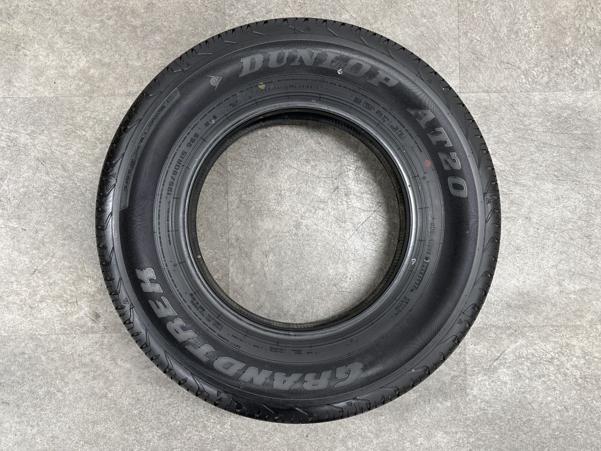 新車外し品】ダンロップ グラントレック AT20 195/80R15 4本セット