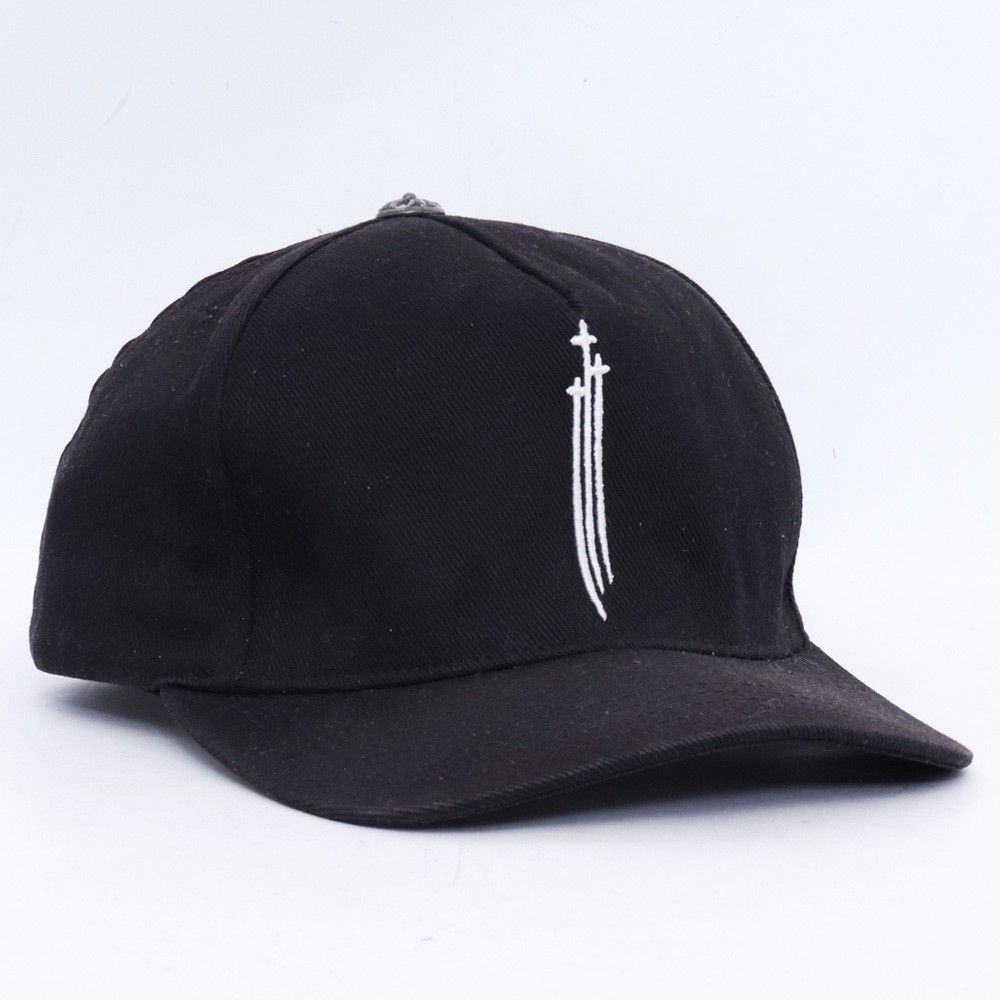 CHROME HEARTS RS 3クロス ベースボールキャップ ブラック - メルカリ