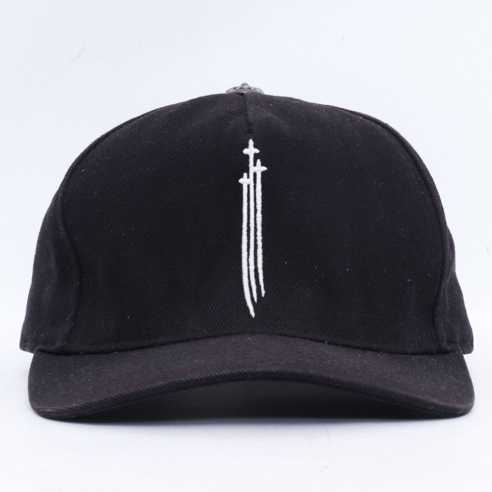CHROME HEARTS RS 3クロス ベースボールキャップ ブラック - メルカリ