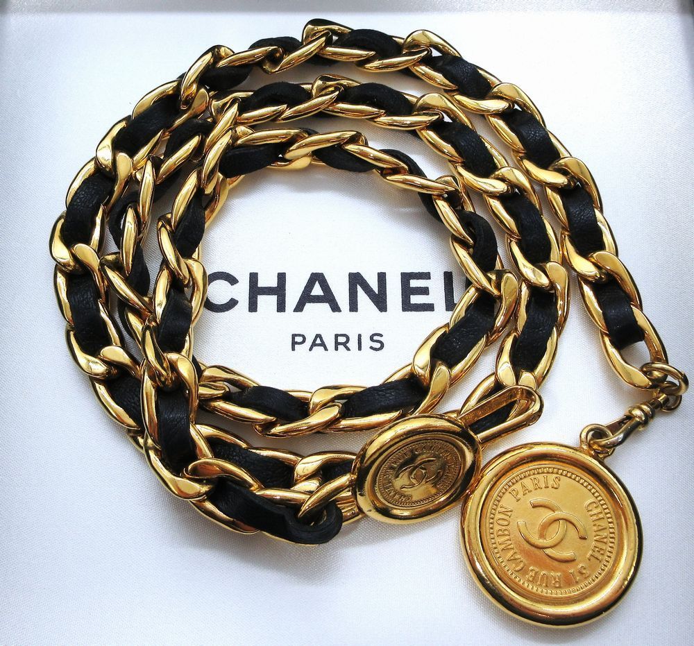 CHANEL シャネル ココマーク チェーンベルト ヴィンテージ 管理20858