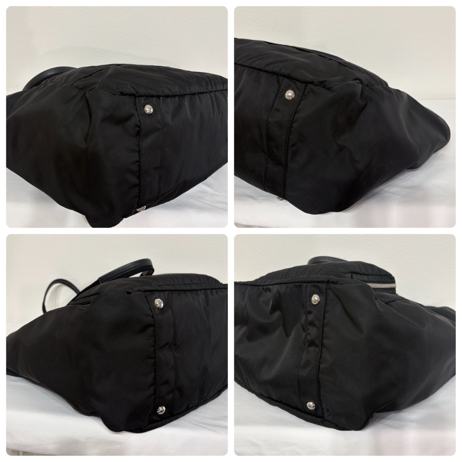 現行 PRADA プラダ Re-Nylon ベビーバッグ 1BG102 マザーズバッグ 2WAY