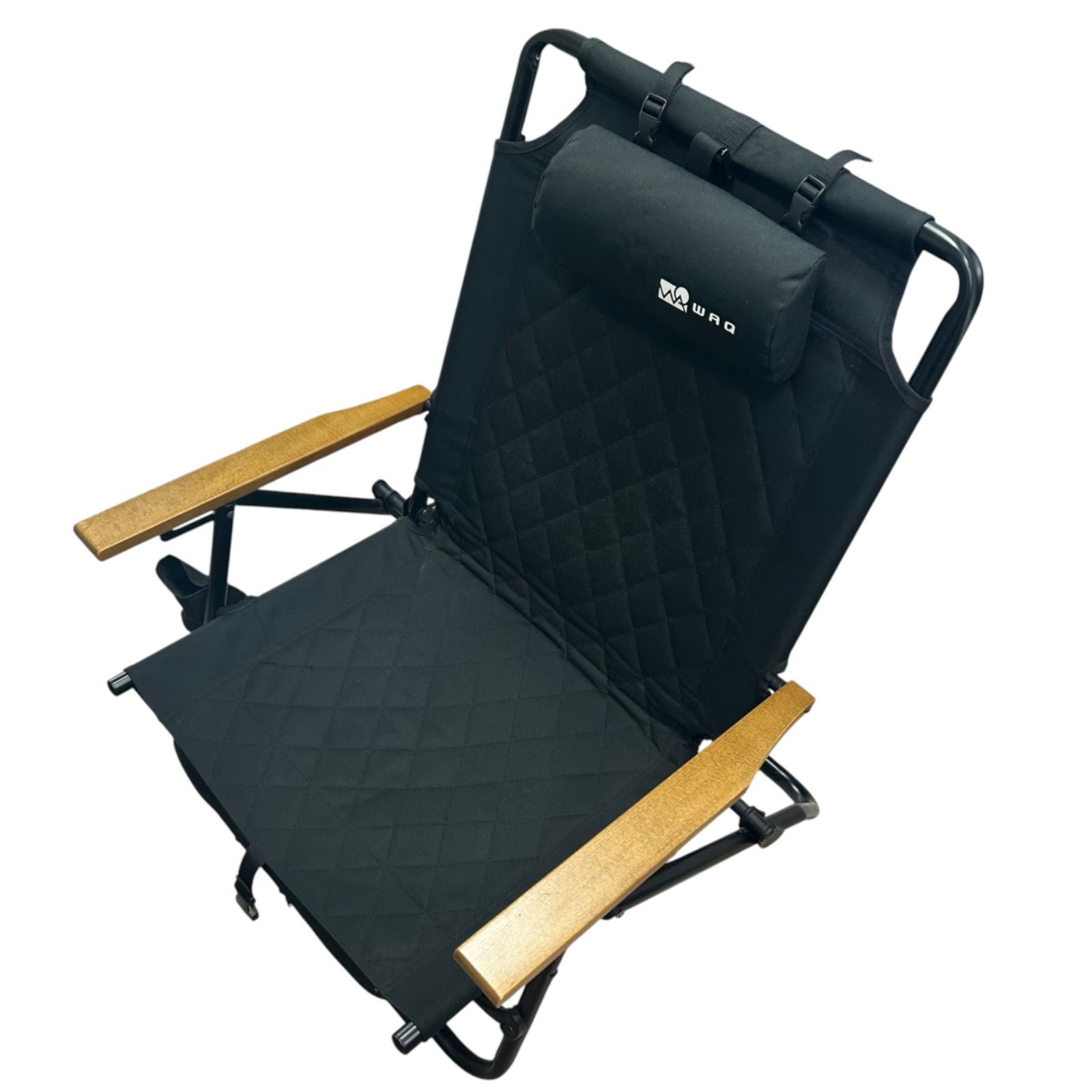 ワック WAQ Reclining Low Chair リクライニングローチェア ブラック