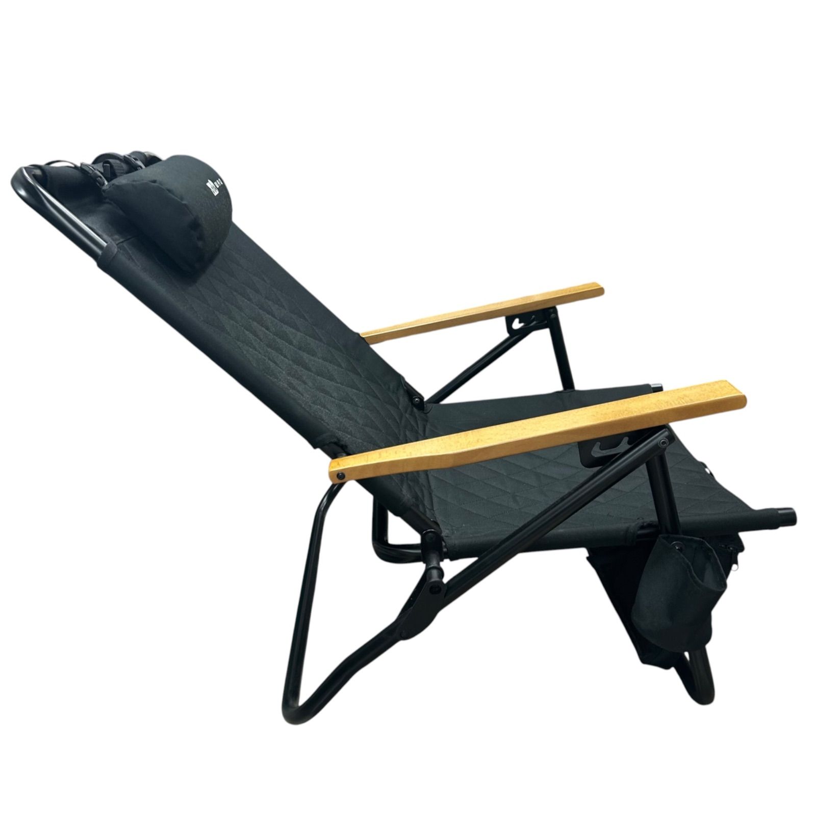 ワック WAQ Reclining Low Chair リクライニングローチェア ブラック