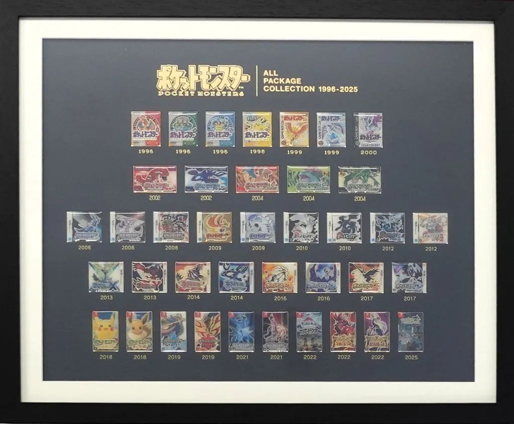 【中古】バッジ・ピンズ パッケージピンズ オールパッケージコレクション 1996-2025 「ポケットモンスター」 ポケモンセンター限定