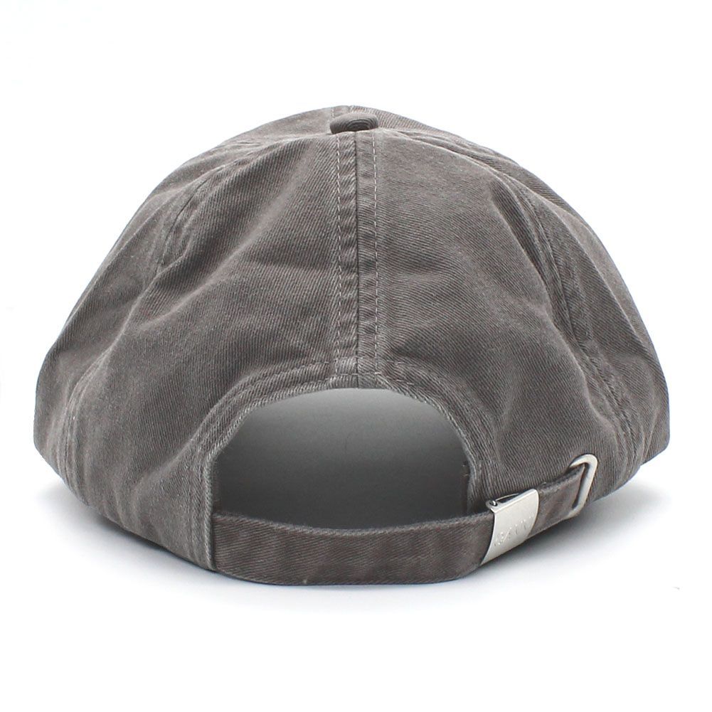 ガニー GANNI A6899 861 FROST GRAY キャップ 帽子 ベースボール ロゴ