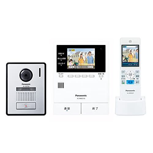 パナソニック テレビドアホン 宅配ボックス連携 COMBO COMBO-LIGHT あんしん応答機能 火災報知器連動 モニター 3.5型カラー液晶 玄関子機 露出型 LEDライト ワイヤレスモニター子機 約2.4型カラー液晶 VL-SWE310KFA