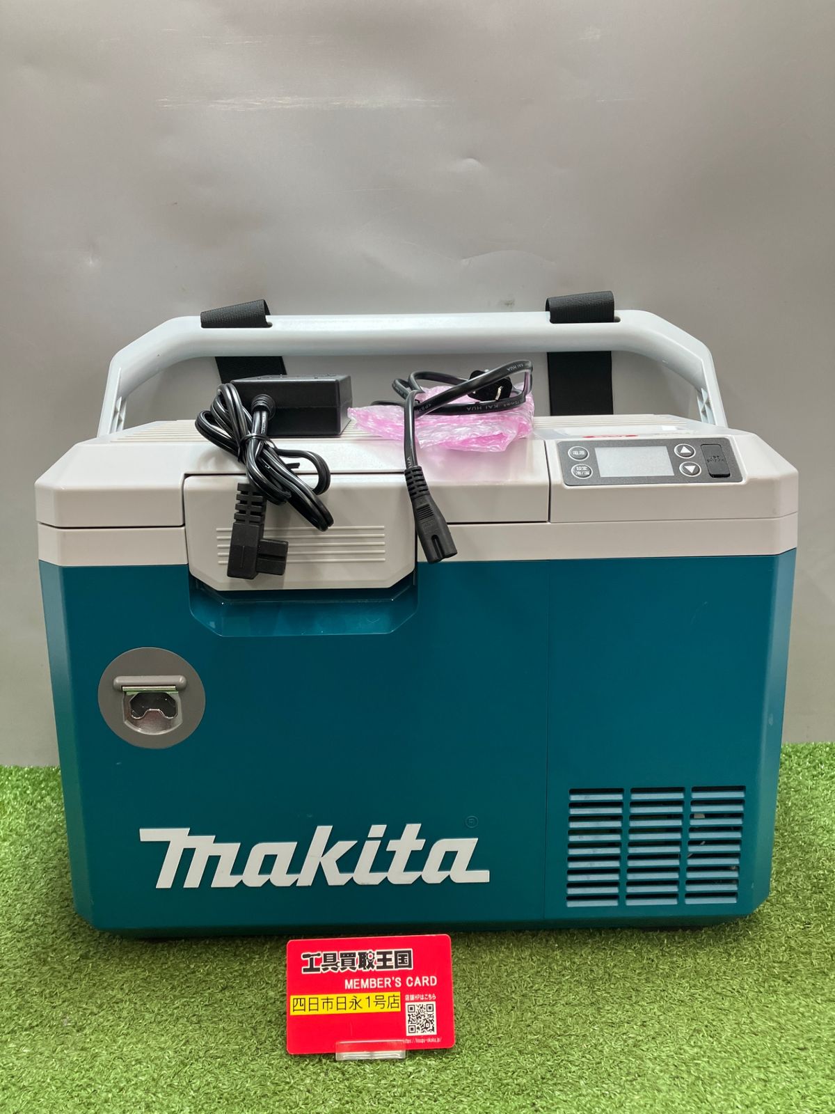 【中古品】【0936】makita(マキタ) 40vmax充電式保冷温庫 青(本体のみ) CW003GZ　IT55TN8C9BSN