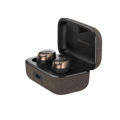 Sennheiser ゼンハイザー MOMENTUM True Wireless 4 スマートワイヤレスイヤホン Bluetooth 5.4 クリアサウンド ノイズキャンセリングイヤホン 快適設計 30時間バッテリー 適応型ANC LE Audio Aurai