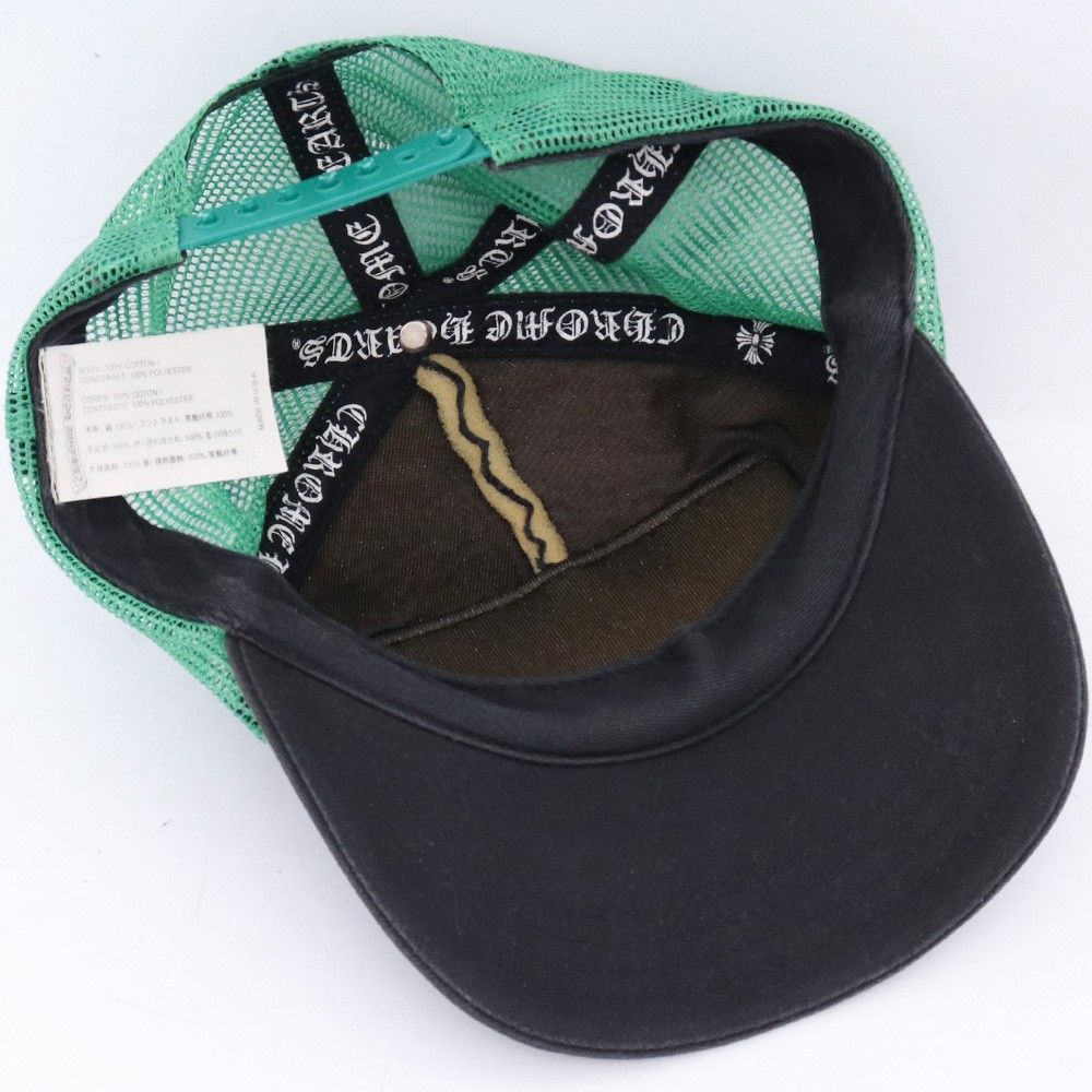 CHROME HEARTS トラッカーキャップ ブラック/グリーン CHROME HEARTS CH トラッカーキャップ ブラック グリーン - メルカリ
