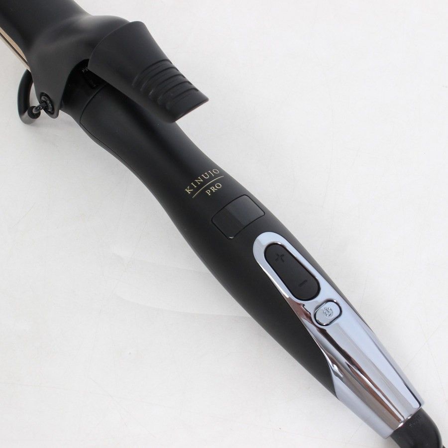 美品】KINUJO Pro Curl KP032 ブラック カールヘアアイロン キヌージョ