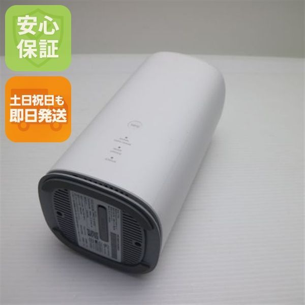 美品 Speed Wi-Fi HOME 5G L13 ZTR02 ホワイト AU ルーター 即日発送 土日祝発送OK