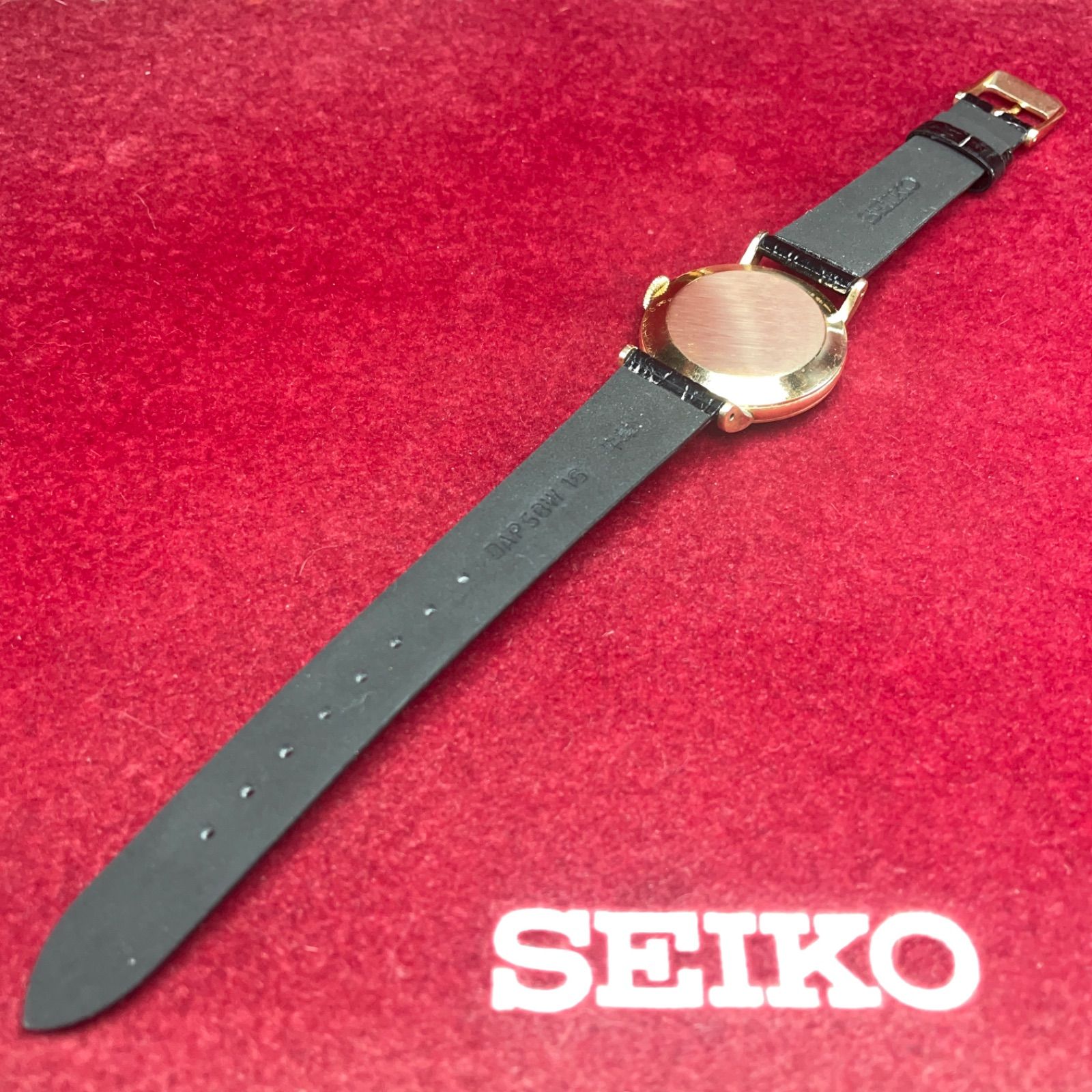 ほぼ未使用/極上】50s SEIKO SUPER セイコー 手巻 GF 金張り