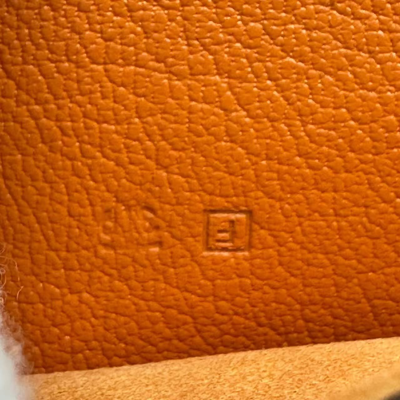 極美品 HERMES エルメス 手帳 カバー レザー レッド X オレンジ - メルカリ