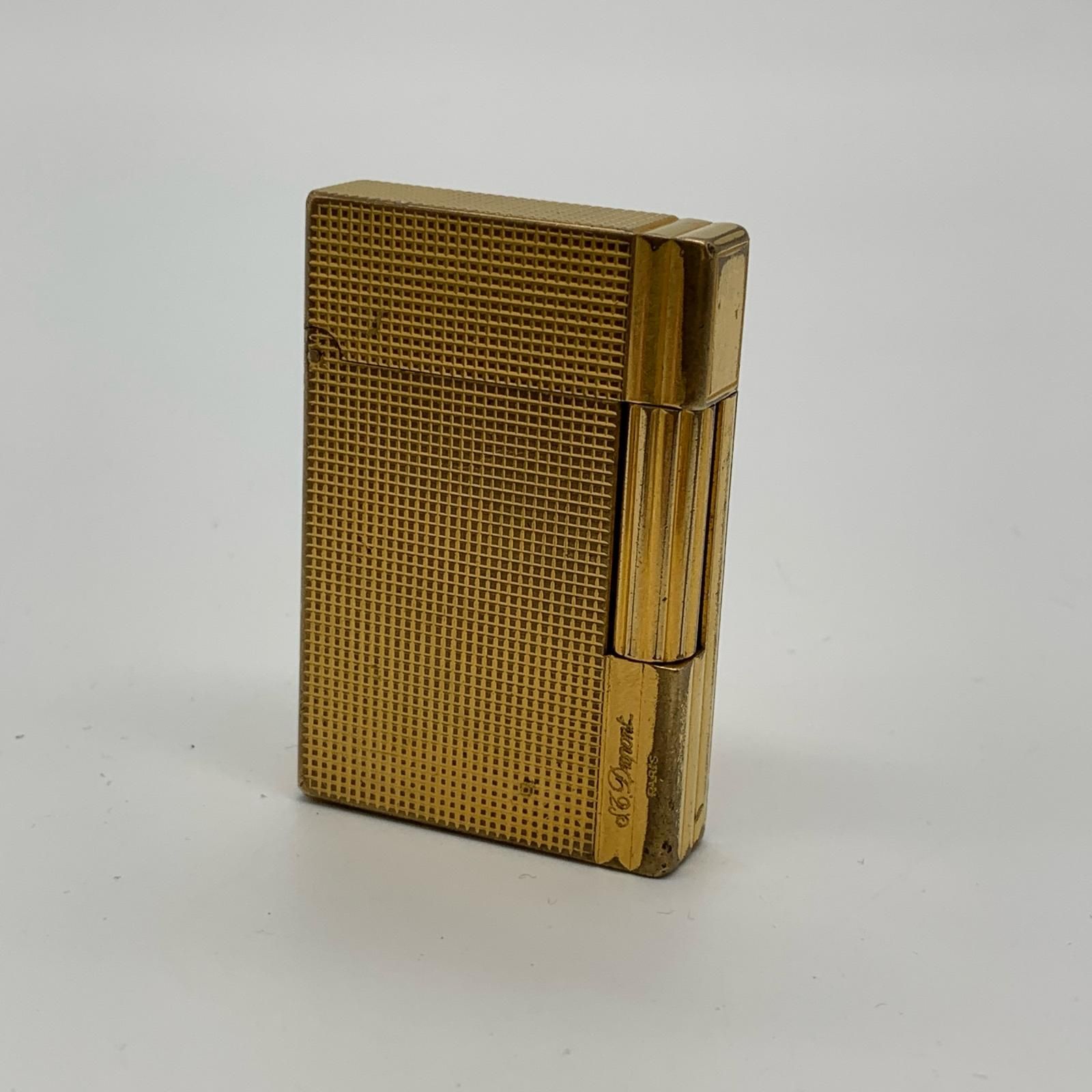 【姫路東店】 中古 S.T. Dupont | エスティーデュポン ライター GATSBY ゴールド 【135】