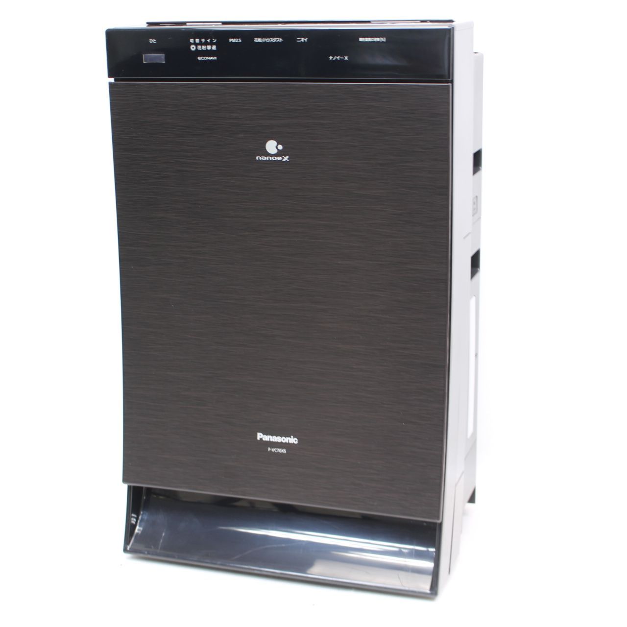 669)Panasonic 加湿空気清浄機 パナソニック 木目調 ナノイーX F-ZXLP90 2019年製 F-VC70XS