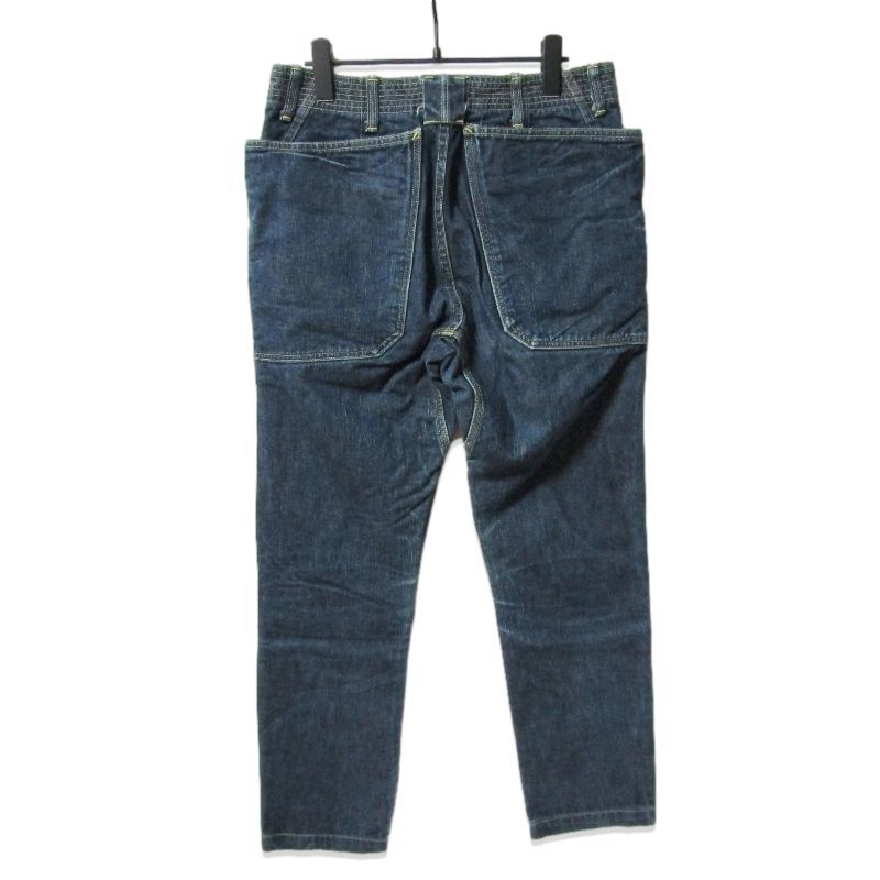 SASSAFRAS ササフラス デニムパンツ フォールリーフ Fall Leaf denim