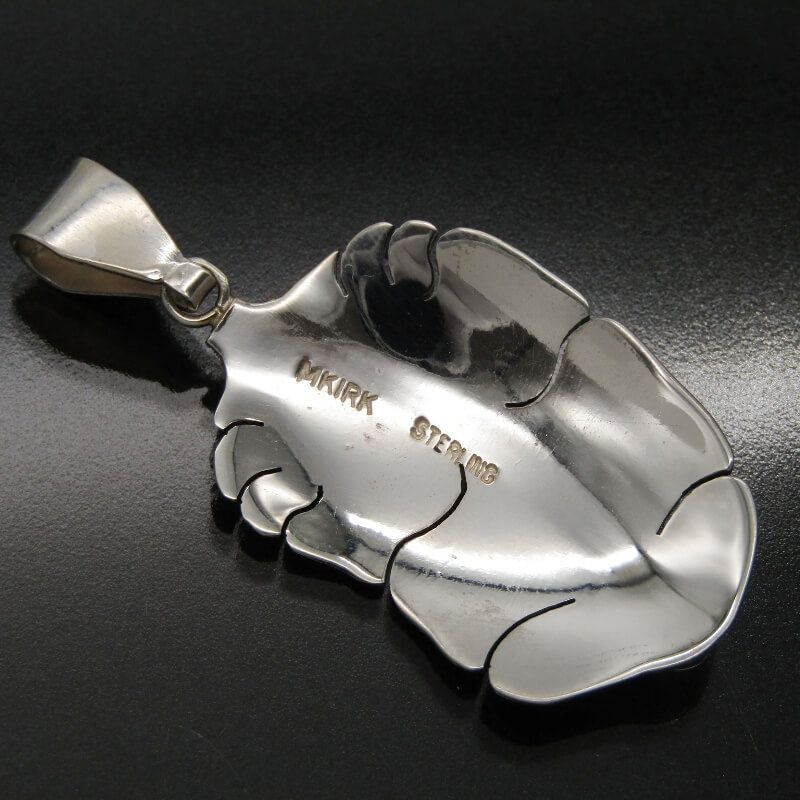 美品 Michael Kirk イスレタ族 ペンダント フェザー マイケルカーク
