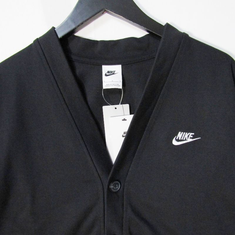 未使用 NIKE ナイキ クラブ フェアウェイ L/S カーディガン FN3899-010