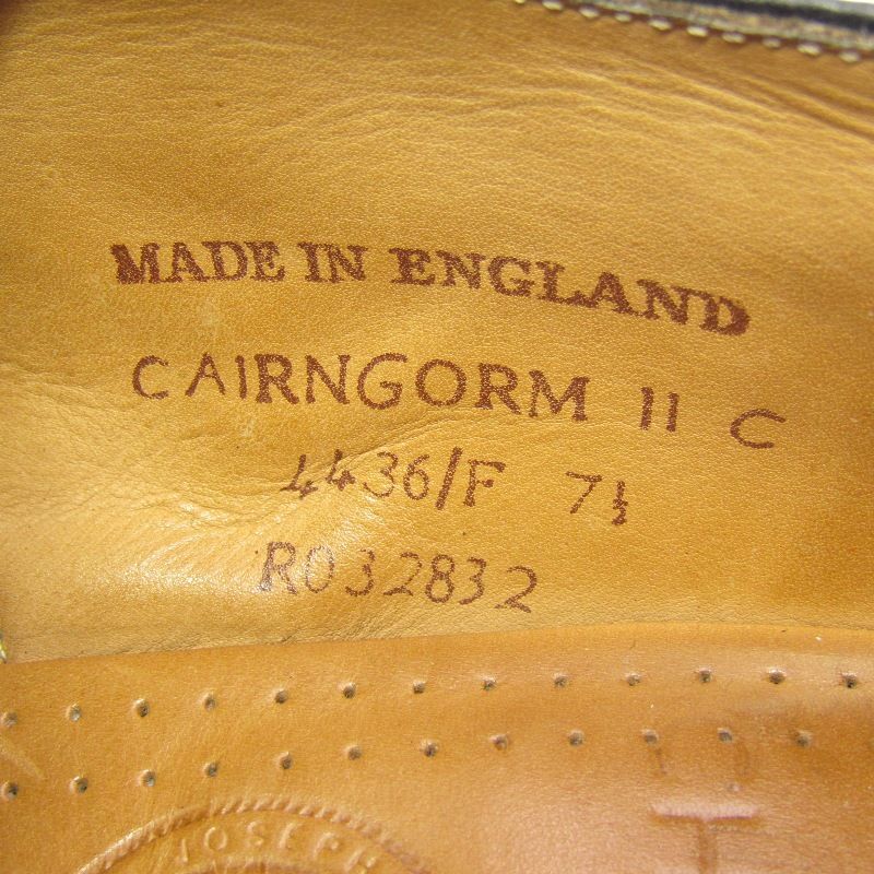 JOSEPH CHEANEY&SONS チーニー UK7.5F イミテーション キャップトゥ