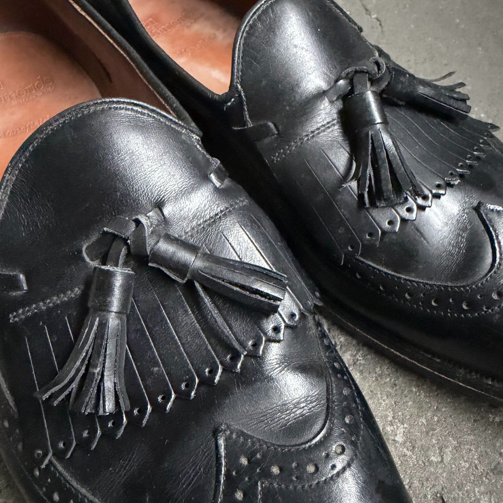 Allen Edmonds Mansfield キルト タッセルローファー 7517 USA製