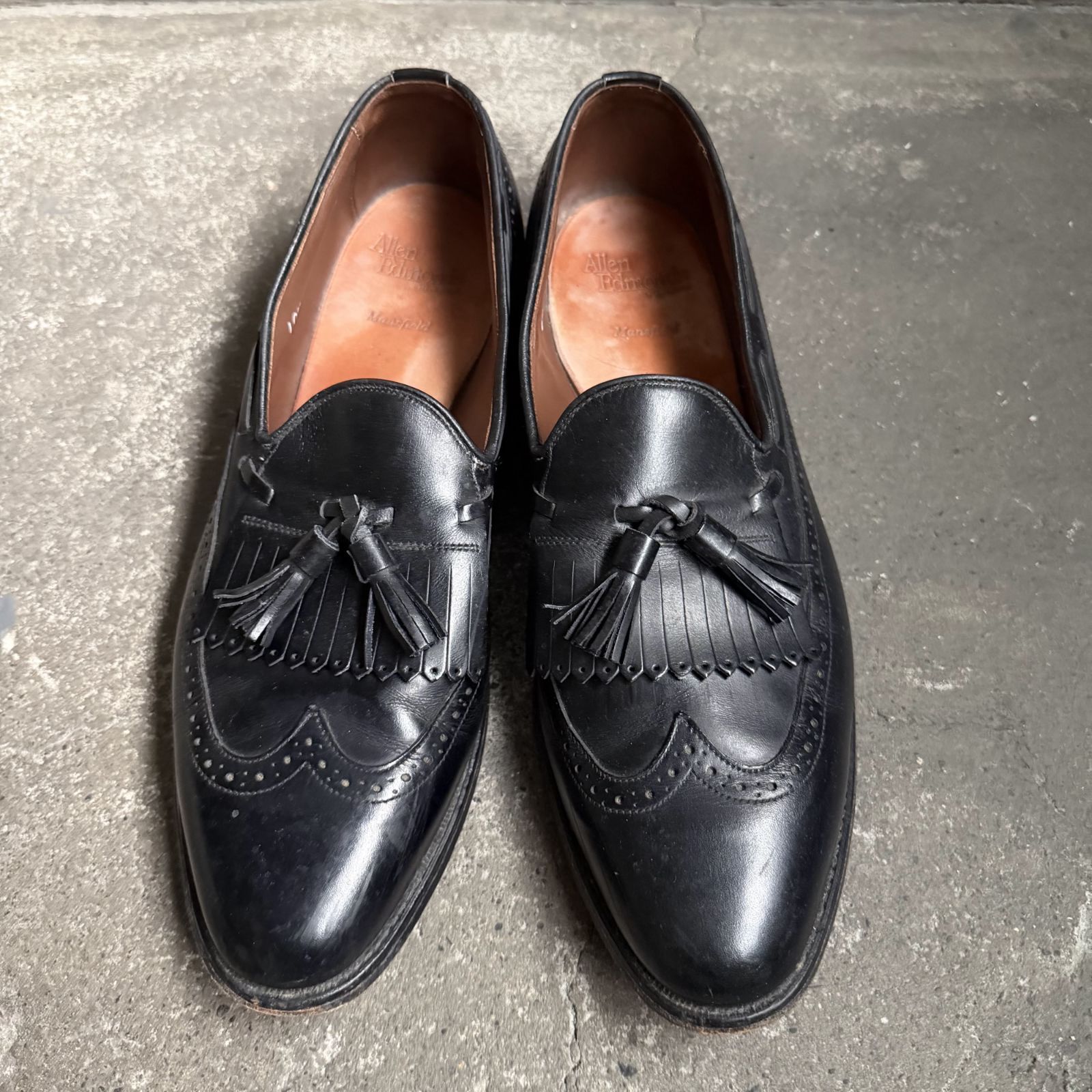 Allen Edmonds Mansfield キルト タッセルローファー 7517 USA製