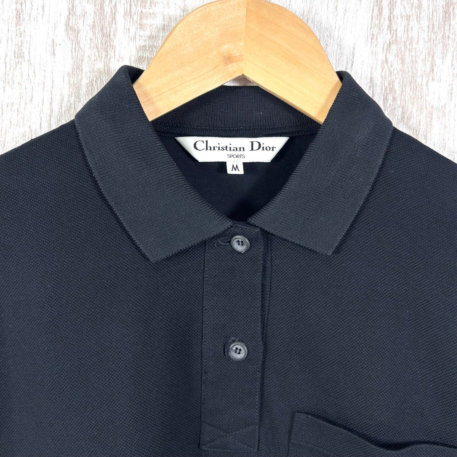 90s Christian Dior クリスチャンディオール CDロゴ刺繡 長袖