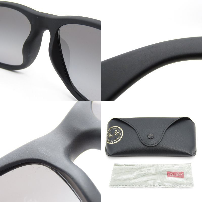 美品 Ray-Ban レイバン サングラス RB4165F JUSTIN イタリア製