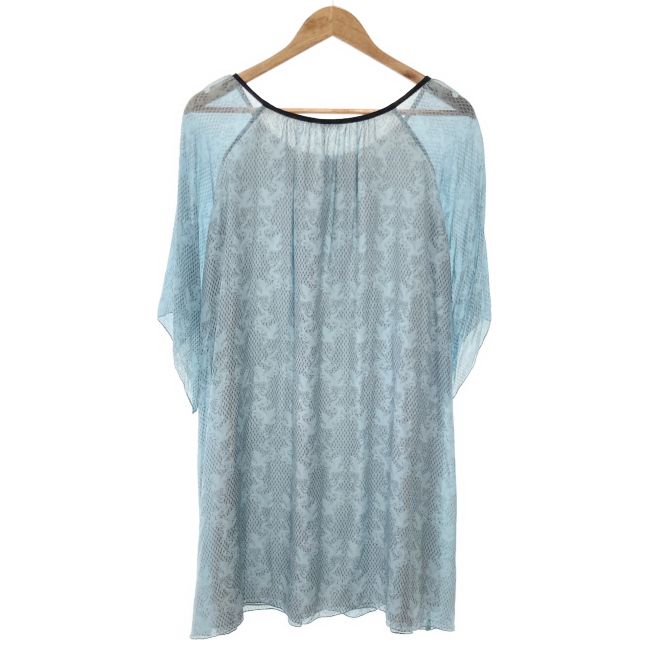中古】 VIVIENNE TAM チュニック 半袖 トップス クルーネック 総柄 Y2K