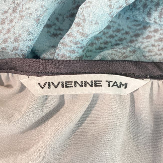 中古】 VIVIENNE TAM チュニック 半袖 トップス クルーネック 総柄 Y2K